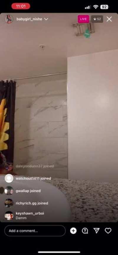 @Babygirl_nishe falling over in the bathroom