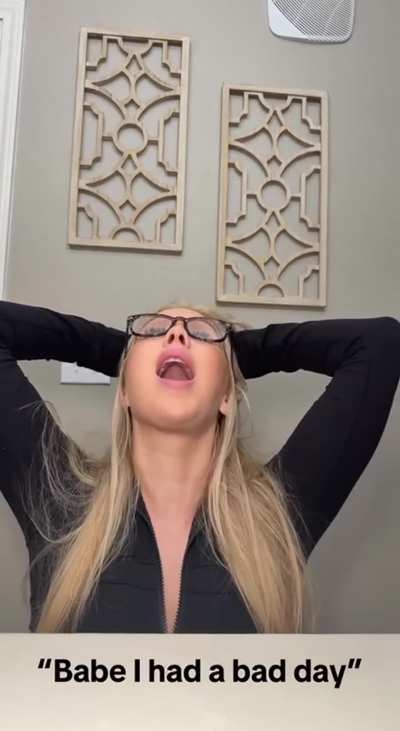 Babe I had a bad day dick will help