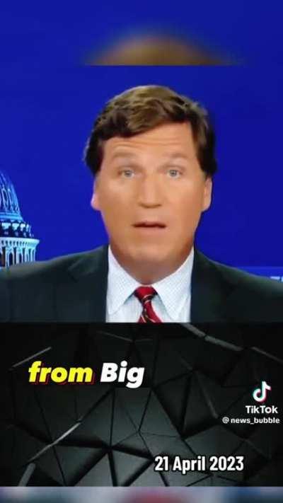 Don't let Reddit's blind, bias, Liberal rage fool you - this segment from Tucker Carlson's last episode is why he got fired and you hate to admit it.