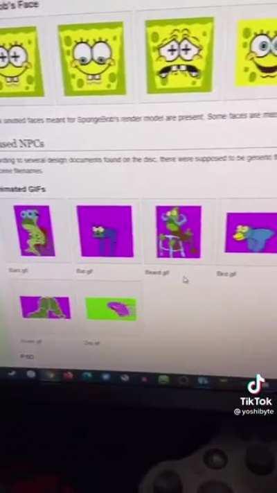 Thought you guys might like this coverage of some creepy stuff in the spongebob ps1 game