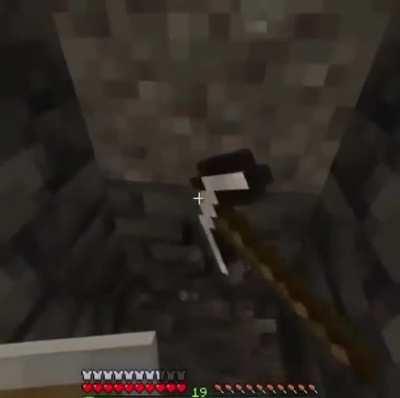 Sisyphus in Minecraft