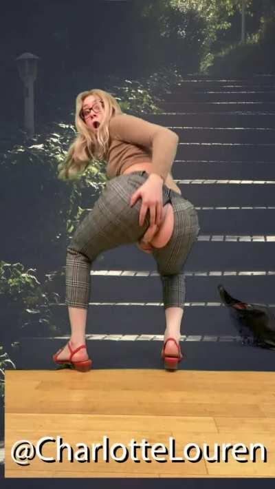 I tried to film a dance........now I need new pants :P