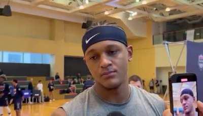 Paolo Banchero's response to a reporter asking him “Do you have a message for the Italian fans?” ... 