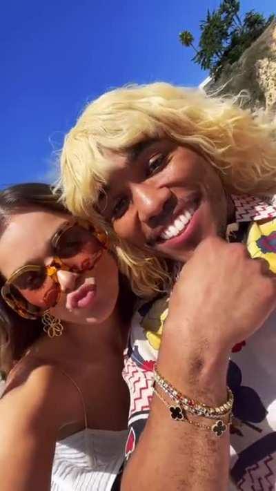 With Anderson Paak at the Beach