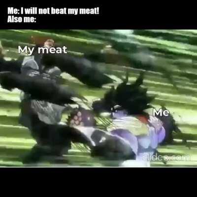 Ora ora that meat until it can't stand anymore.