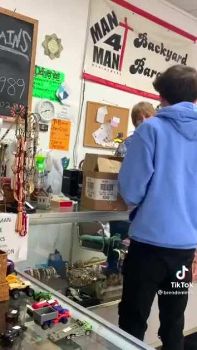 MC’s whole profile is just about bothering retail workers. The comments are worse for agreeing with this behavior. I’m 100% on the lady’s side.