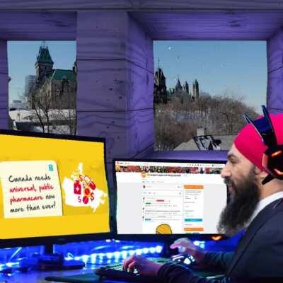 lofi NDP speeches to relax/campaign to