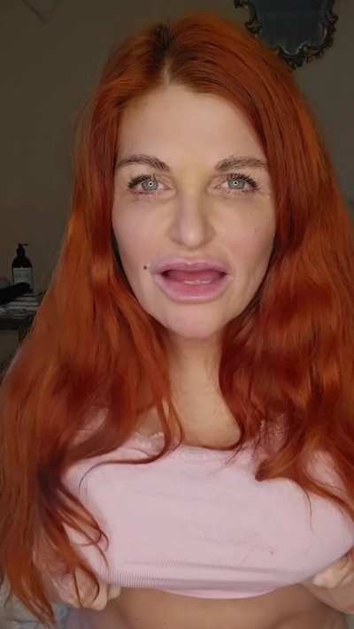 Here is a tittydrop from an older lady...