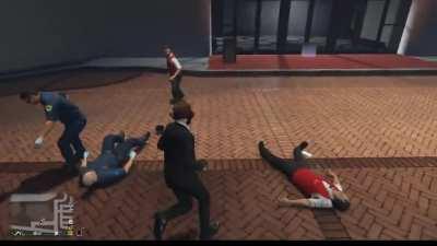 GTA Online Paramedics Cant Save Lives but they.....