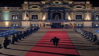 Historical footage of Zelensky going into NATO HQ to submitt Ukraine's application