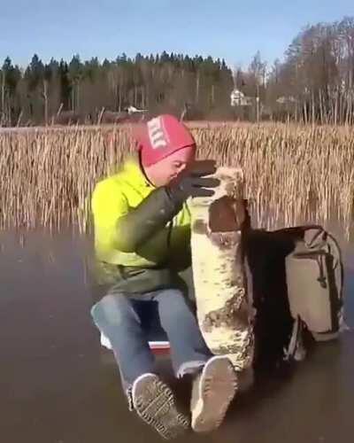 His reaction killed me