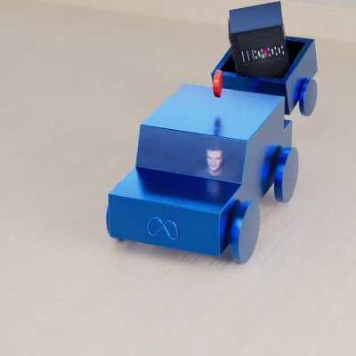 Zuck-truck transferring your data simulated