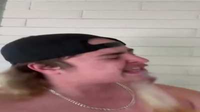 Gordon after Barney hands him the crowbar