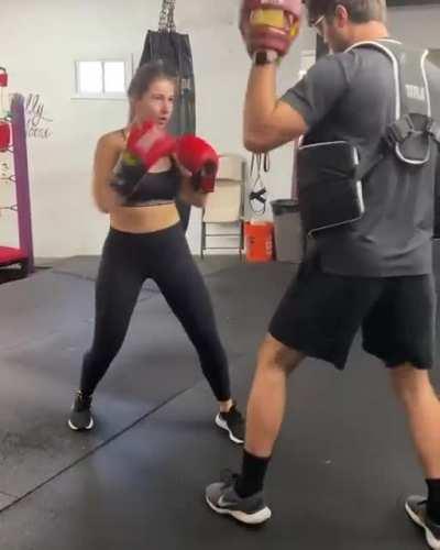 Chloe boxing
