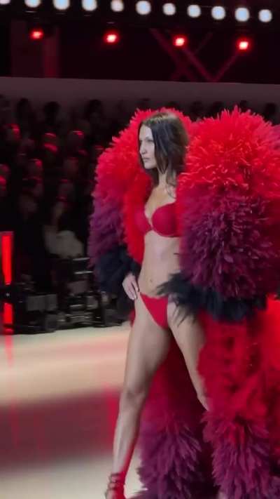 Bella Hadid walks the runway for the Victoria’s Secret Fashion Show 2024