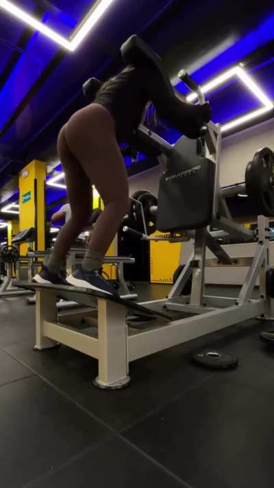 increasing my weights and trying to maintain my technique.