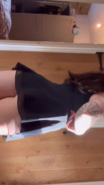 lil black dress fart