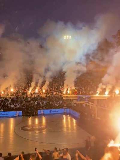 [Highlight] KK Partizan (Serbia) light things up in a home friendly match vs. Urbas Fuenlabrada (Spain). Partizan won 93-63.