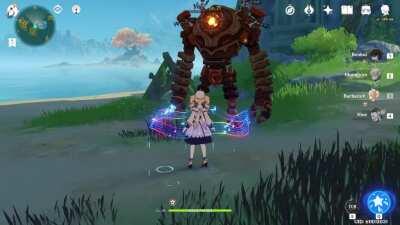 He's mocking me, he's definitely laughing at me