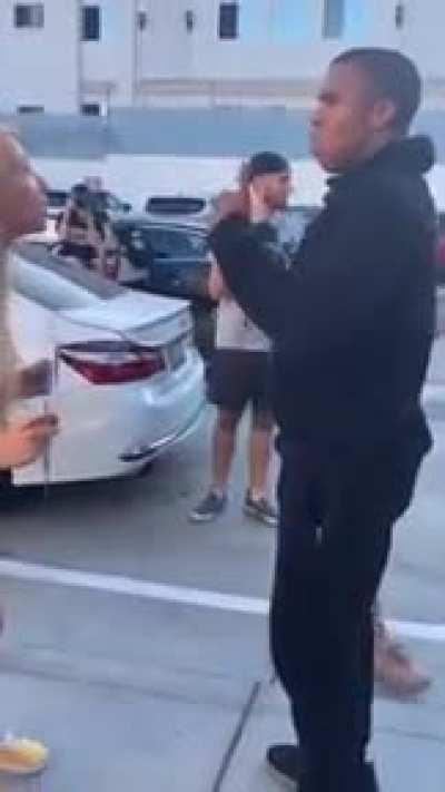 Eating chicken as a silencing tactic.