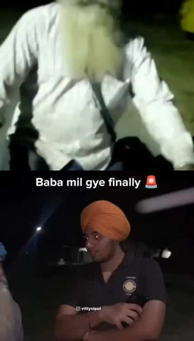 Baba bil gaye frands