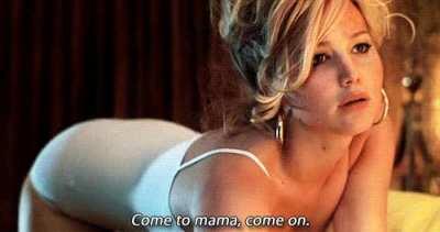 Mommy JLaw wakes you up in the middle of the night for your daily milking.