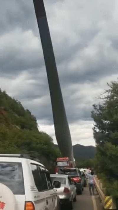 Single fan blade of a windmill