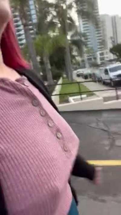 I probably should have worn a different bra to work today - torpedos on full blast!!