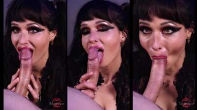 Struggling to handle the warm, wet pleasure of my mouth 🫦