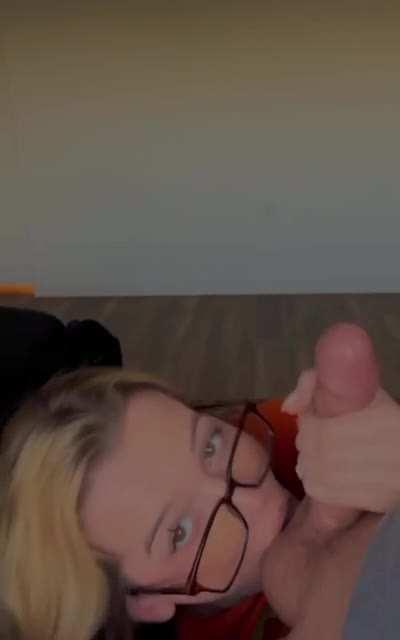 i started licking his balls and he came… 😄