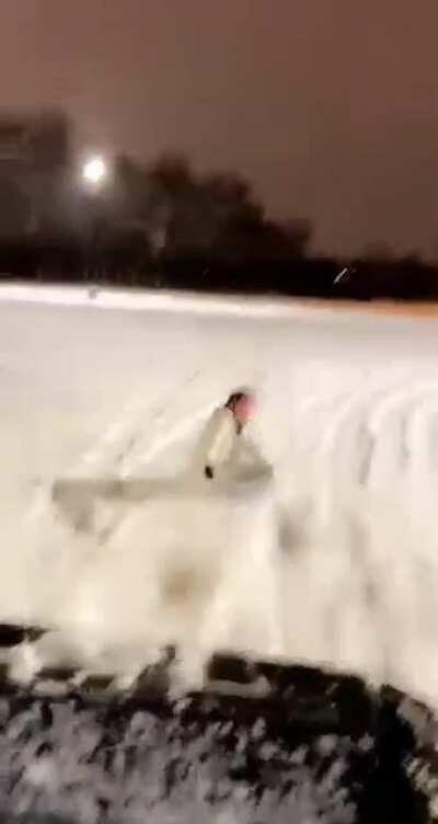 HMB as it snows and you’re 20