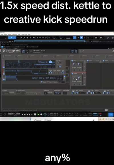 I heard this sound and had an idea for a creative maybe not practical kick