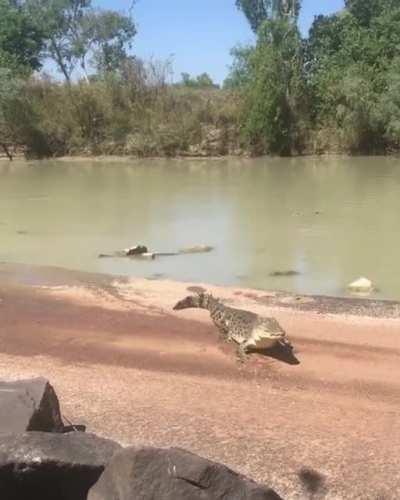 Kakadu National Park in Australia is not the best place to go fishing.