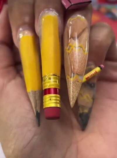 These nails are crazy