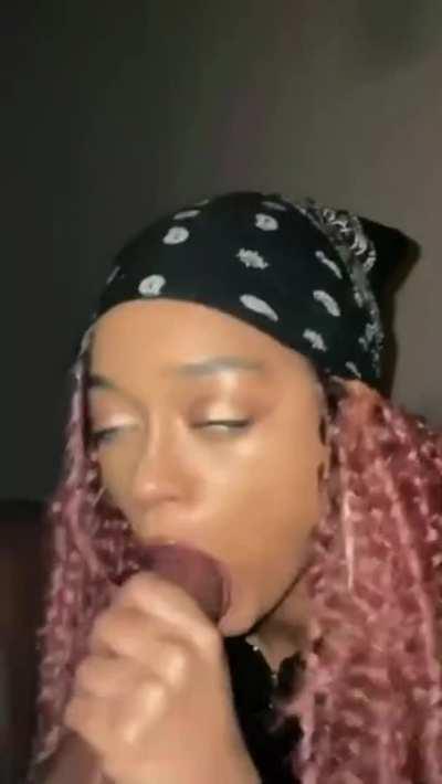 Red head giving head...