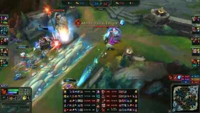 My first taliyah ult kill :)