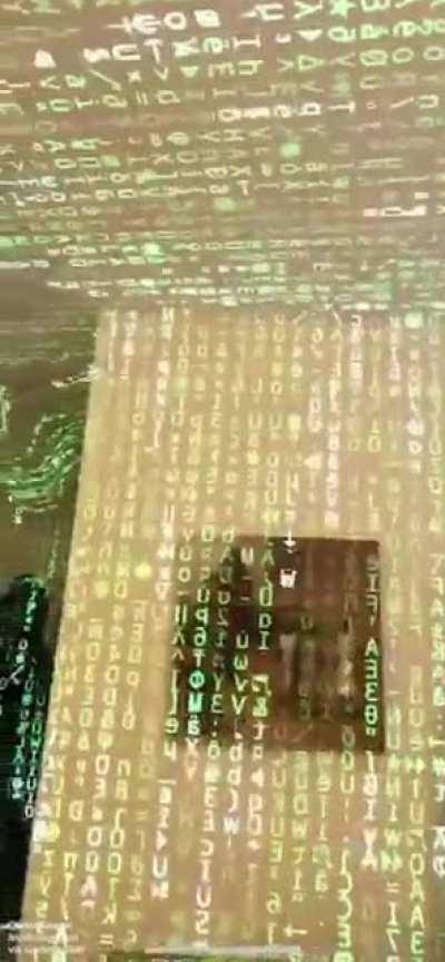 Matrix effect with LIDAR, Unity, and ARKit