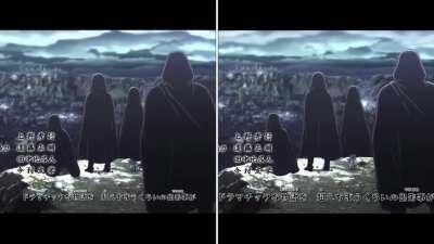 A side by side comparison of the previous OST 7 to the new & updated version of OST 7. Left : Old. Right : New.