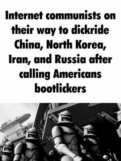 Reddit and Twitter tankies be like