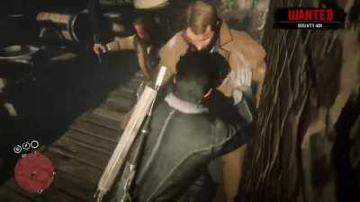 The melee in this game is amazing , poor guy :(