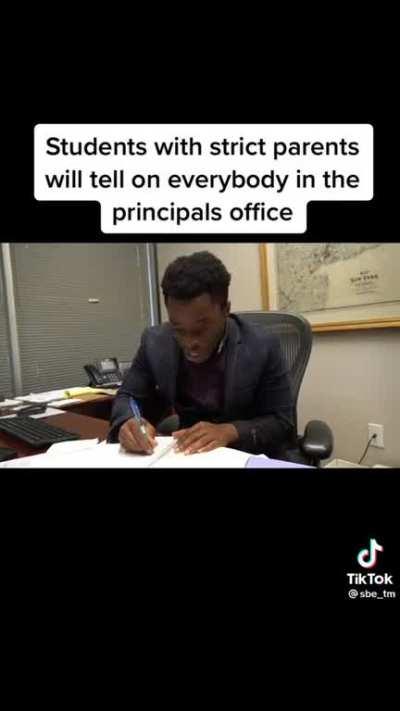 U got to do what u gotta do to not get on the wrong side of strict parents 💯