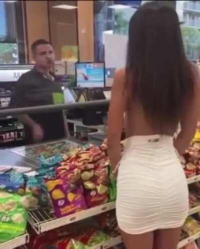 Now imagine man doing this..