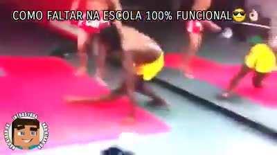 Faltar na escola 100% funcional 🤑👌