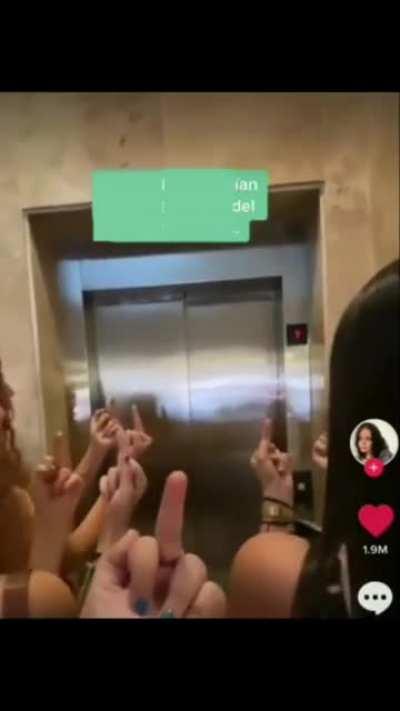 No. Dont flip him off