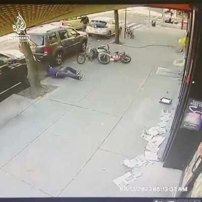 Truck rampage in NYC.