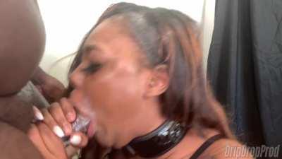 💧 Chanel Sucks Leon's Soul Even After He Cums 💧