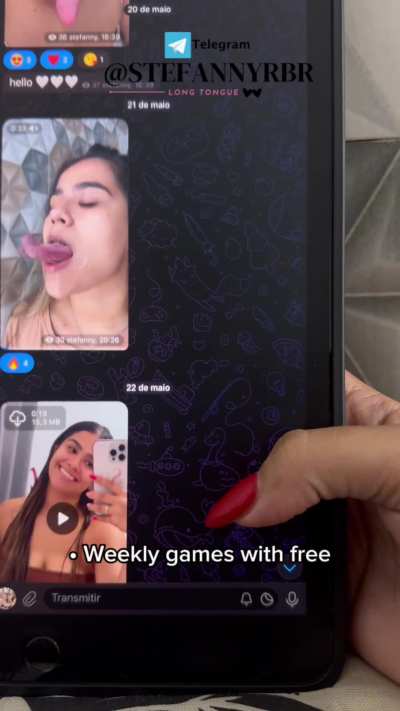 Stefanny Tongue's exclusive channel❤️‍🔥