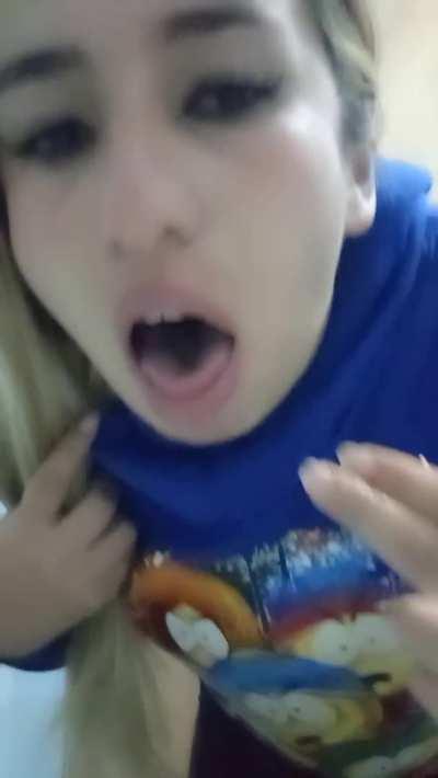 Do you want to get your penis with my vomiting?