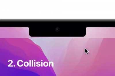 More possibilities: how MacOS will manage the new notch with the cursor