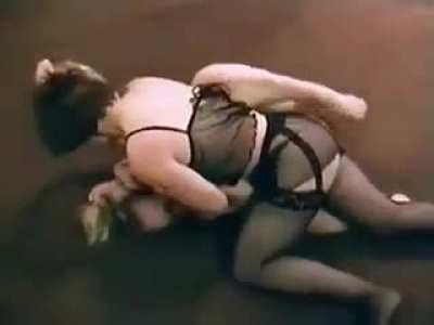 Hoes fight with some titties showing